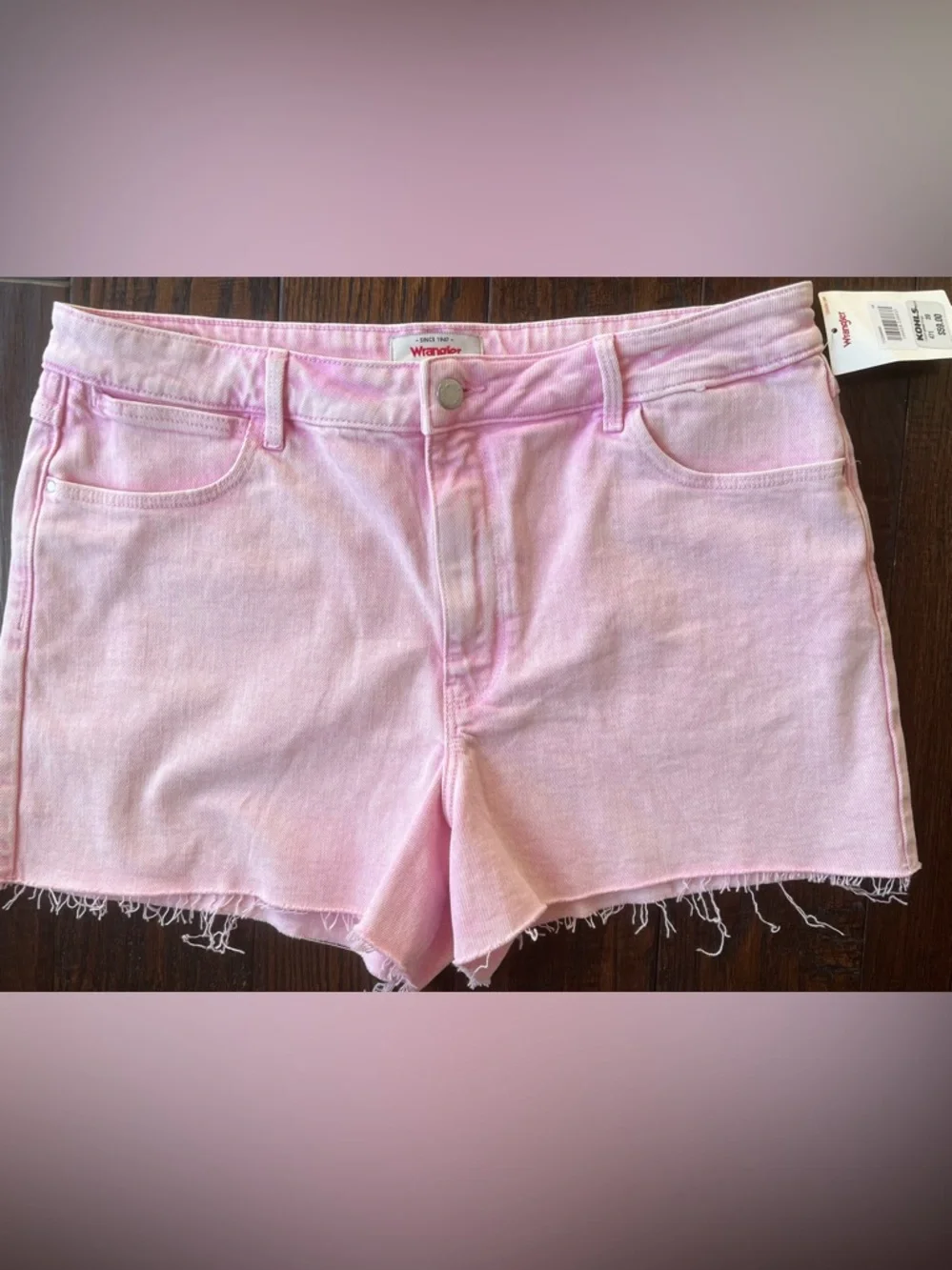 Wrangler Shorts Mid Rise - Picture 1 of 8